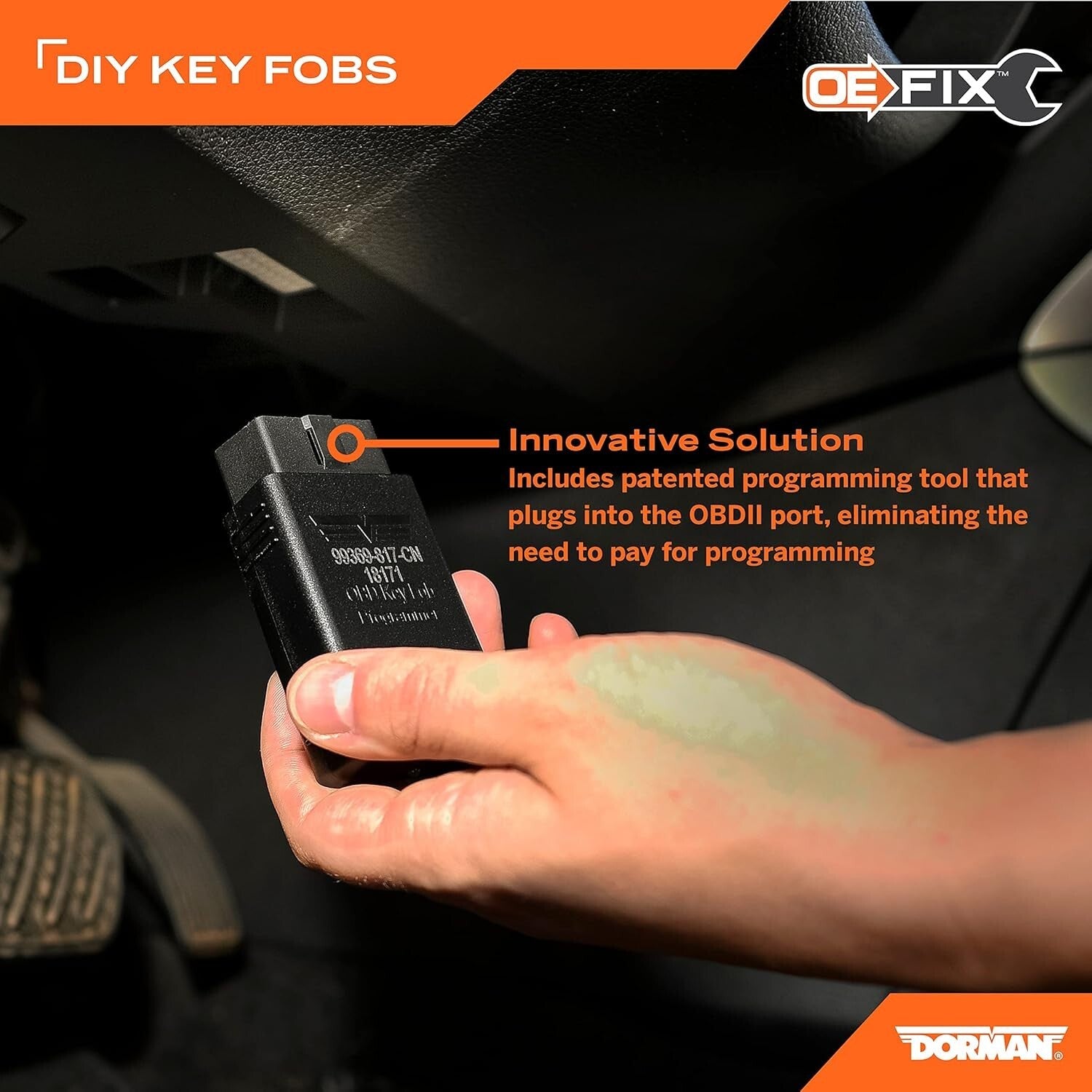 Compact 4-Button Key Fob Replacement - Ideal for Buick & Chevrolet Models