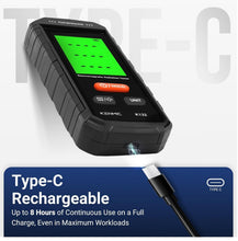 Load image into Gallery viewer, Compact EMF Detector with Tricolor LCD for Home &amp; Office Safety Inspections