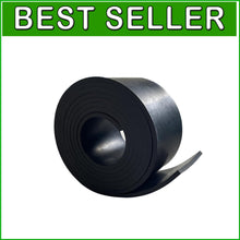 Load image into Gallery viewer, Flexible Solid Rubber Sheet, 1/4" x 4" x 10' - Perfect for Crafting and Flooring
