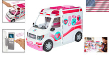 Load image into Gallery viewer, Transforming Ambulance Playset with 20+ Accessories &amp; Lights for Kids
