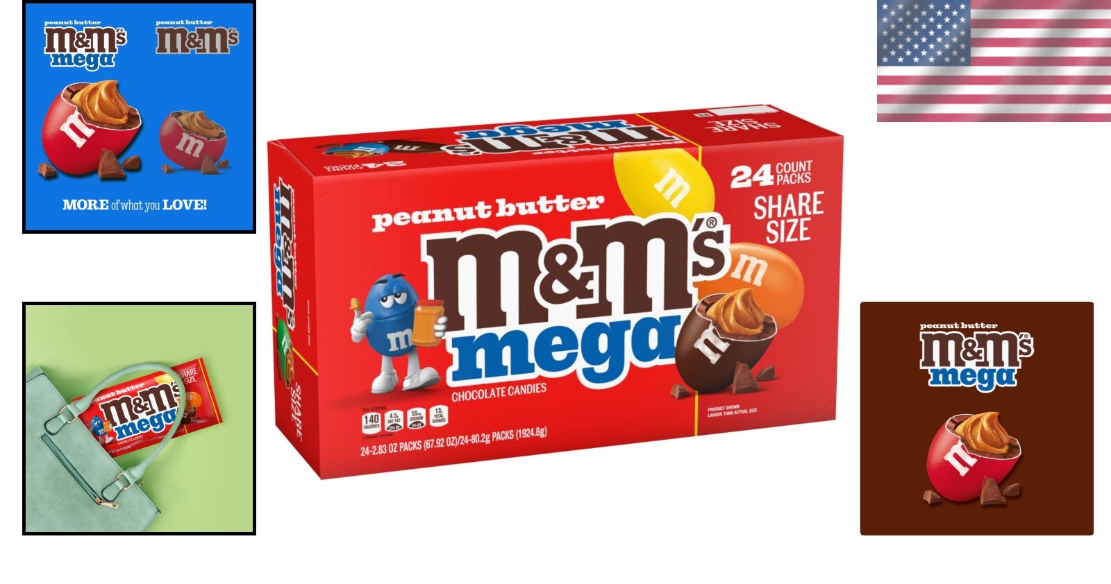 Delicious Chocolate Peanut Butter Candies - Perfect 2.83 oz Bags for Gifting