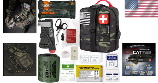 Lightweight and Durable Emergency Trauma Kit - Prepare for Critical Situations