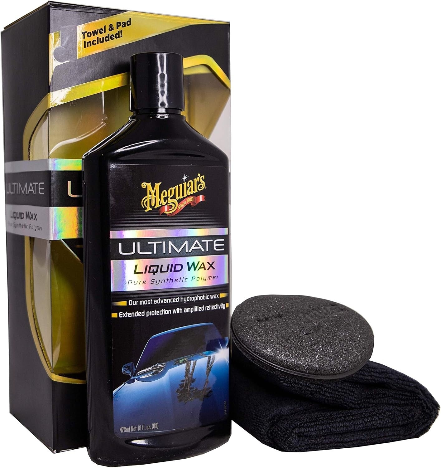 16oz Ultimate Liquid Wax - Effortless Shine and Hydrophobic Protection