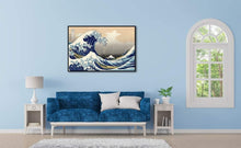 Load image into Gallery viewer, Beautifully Framed Great Wave Giclee Canvas Art – Perfect Gift for Any Occasion
