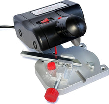 Load image into Gallery viewer, Versatile Miniature Cut-Off Saw with HSS Blades for DIY Projects and Models