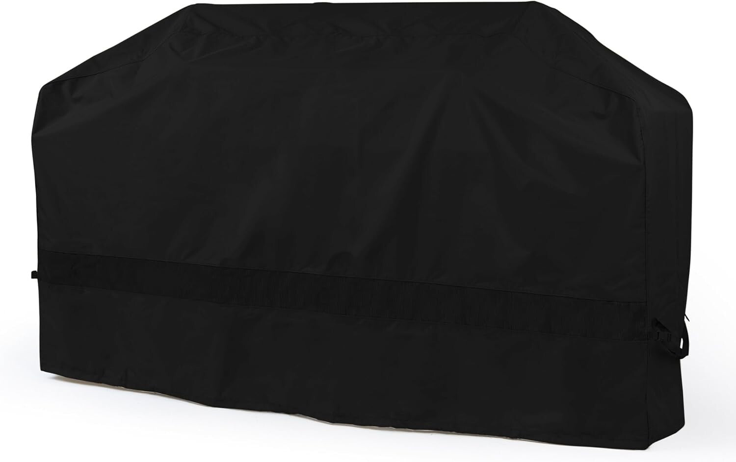 Elite 300D Black Polyester BBQ Cover - 98 Inch Weather Shield for Outdoor Grills
