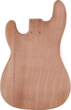 Load image into Gallery viewer, 4-String DIY Electric Bass Guitar Kit with Polished Mahogany &amp; Chrome Hardware
