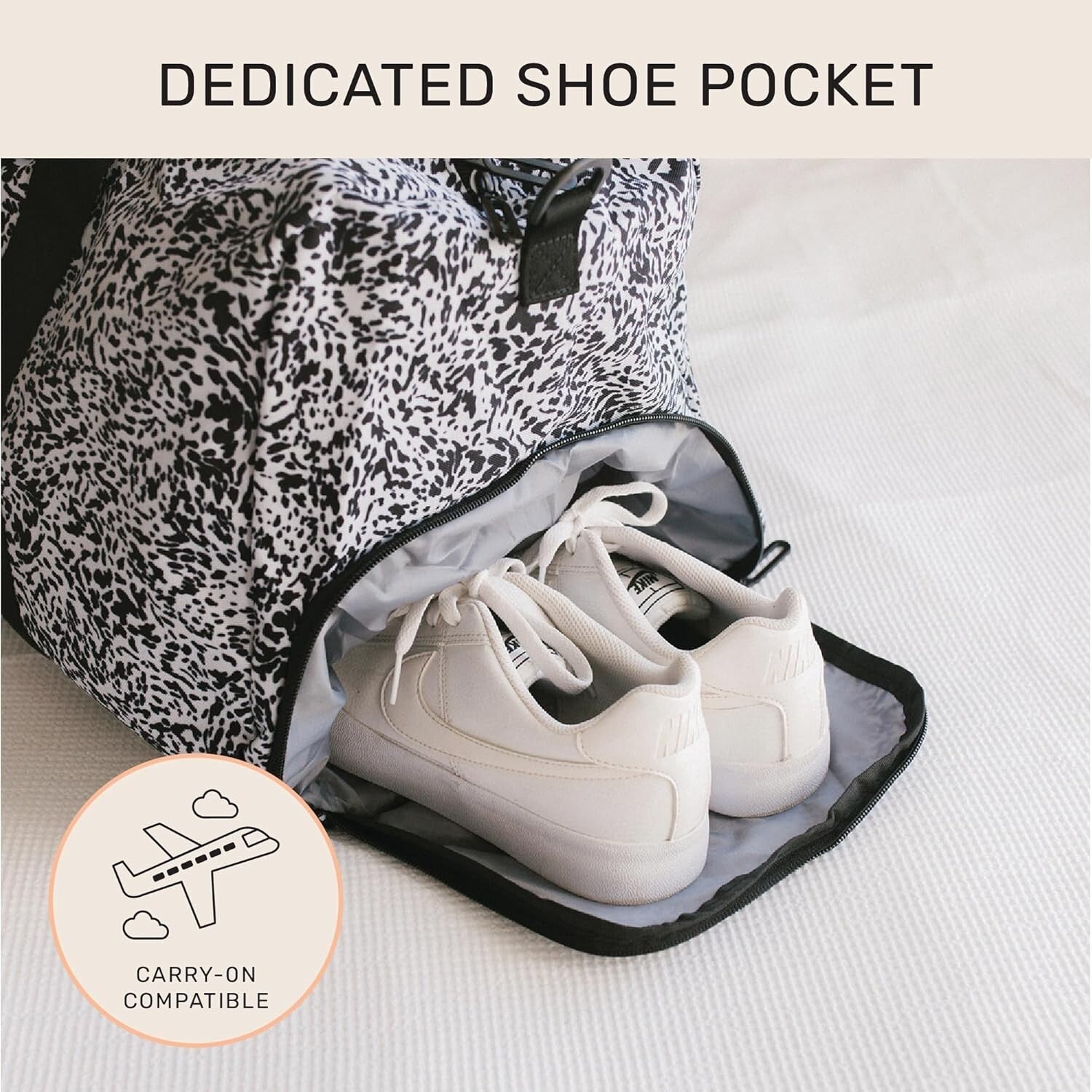 Durable Polyester Travel Bag - Perfect Fit for Yoga, Gym, or Weekend Getaways