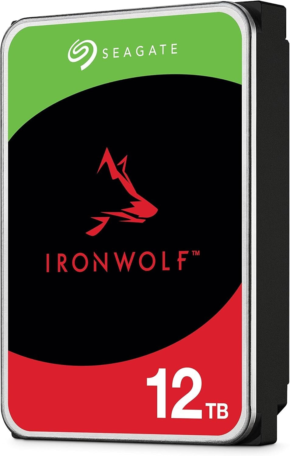 Reliable 12TB IronWolf HDD for RAID Network Storage - 5-Year Warranty Included