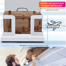 Load image into Gallery viewer, Convertible Canvas Travel Backpack with Leather Accents - 22" Stylish Design