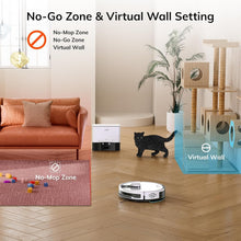 Load image into Gallery viewer, LiDAR Mapping Robot Vacuum with Long-Lasting Self-Empty Station for Smart Homes