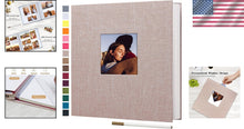 Load image into Gallery viewer, 80-Page Elegant DIY Photo Album - Perfect for Mother's Day &amp; Anniversaries