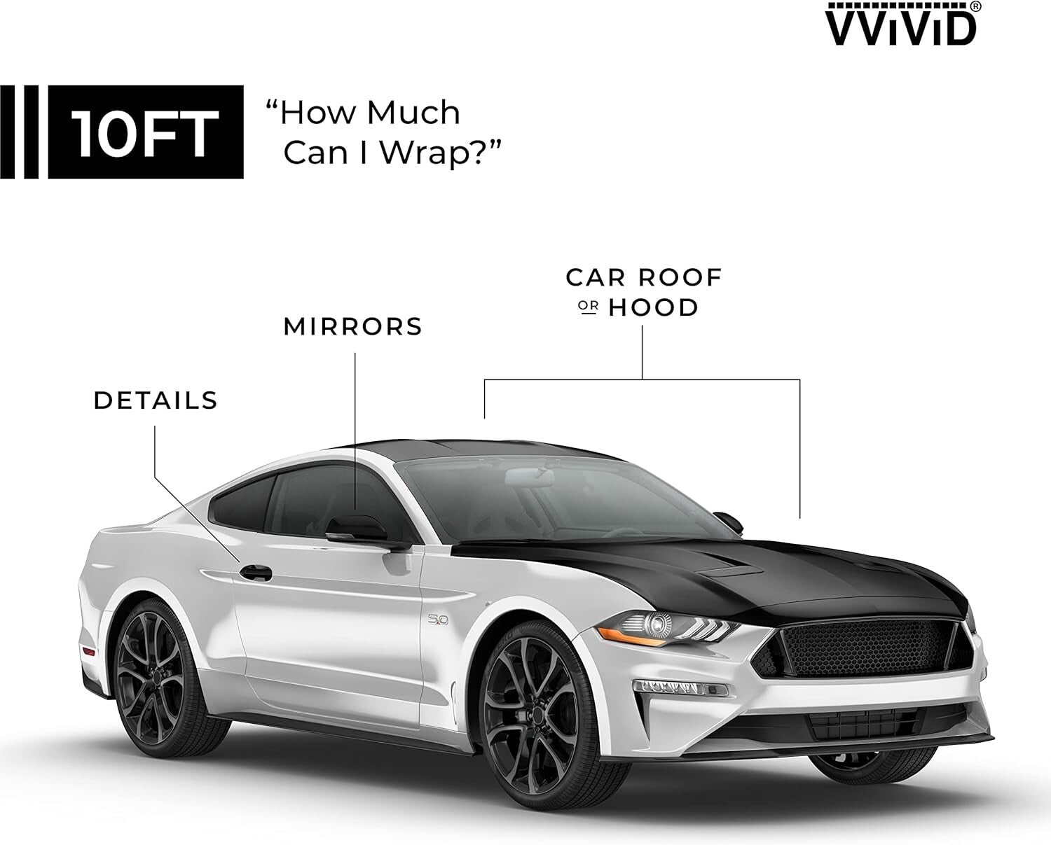 Heavy-Duty Matte Black Vinyl Wrap 3.9mm Thick - Self-Healing & Easy Application