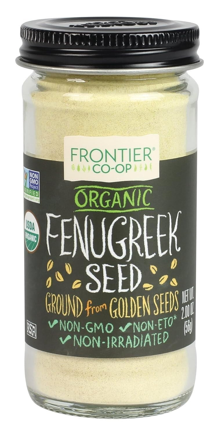Versatile Organic Ground Fenugreek Seed - 2 Ounce, Perfect for Baking & Cooking