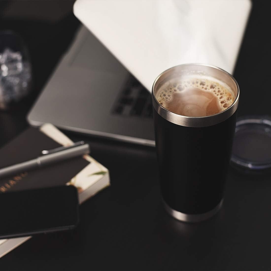 Durable 20oz Powder Coated Travel Tumblers - Insulated, 8 Pack Essentials