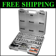 Load image into Gallery viewer, Lightweight 100-Piece Socket Set with Carry Case – Ideal for DIY Projects