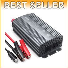 Load image into Gallery viewer, 500W DC to AC Car Inverter with Thermal Protection - Safe Charging Solution