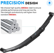Load image into Gallery viewer, Premium 4 Leaf Double Eye Spring - 1750lb Capacity for 3500lb Trailers (2 PCS)