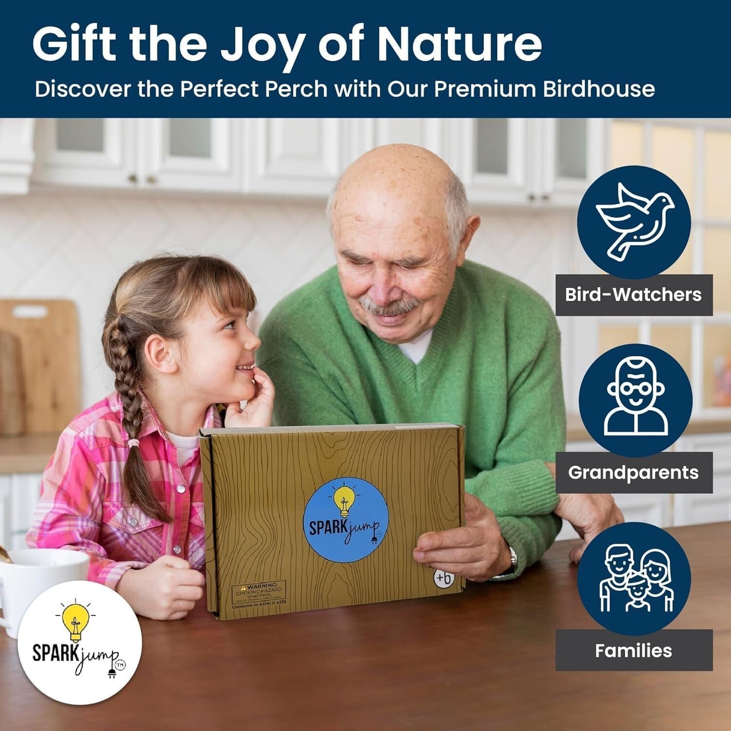 Family-Friendly Build-Your-Own Birdhouse Kit - Nurture Creativity Outdoors