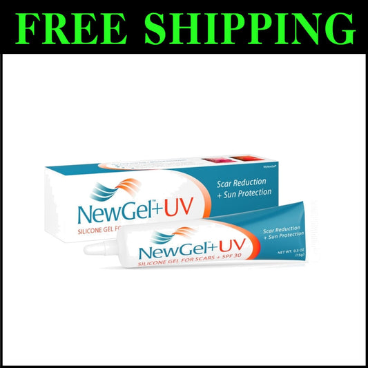 Unscented NewGel Plus UV Scar Gel with Mineral Sunscreen for Total Protection