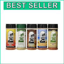 Load image into Gallery viewer, Gourmet Seasoning Set: 5 Exquisite 6 oz Blends for BBQ &amp; Flavor-Bursting Dishes