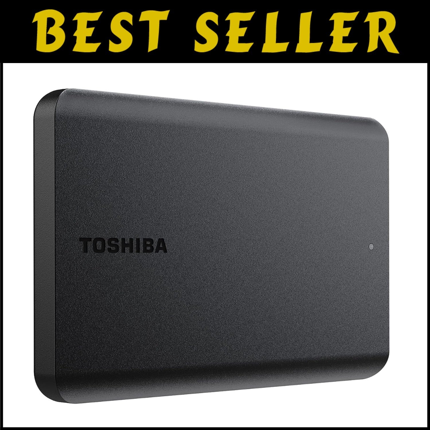 Canvio Basics 2TB Portable External Hard Drive - USB 3.0, Black for Fast Storage