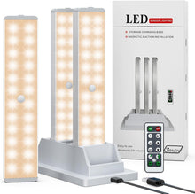 Load image into Gallery viewer, Wireless LED Closet Lights with Remote &amp; Dimming - Perfect for Home Safety