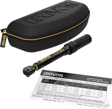 Load image into Gallery viewer, Professional 1/4-Inch Drive Bike Torque Wrench Kit with 72-Tooth Precision Gear