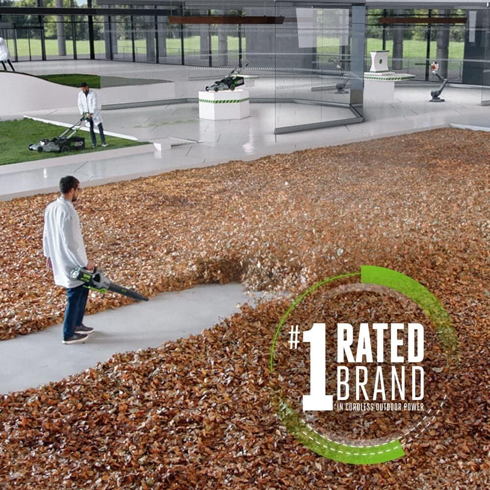 650 CFM Variable-Speed Cordless Leaf Blower with Battery and Charger Included