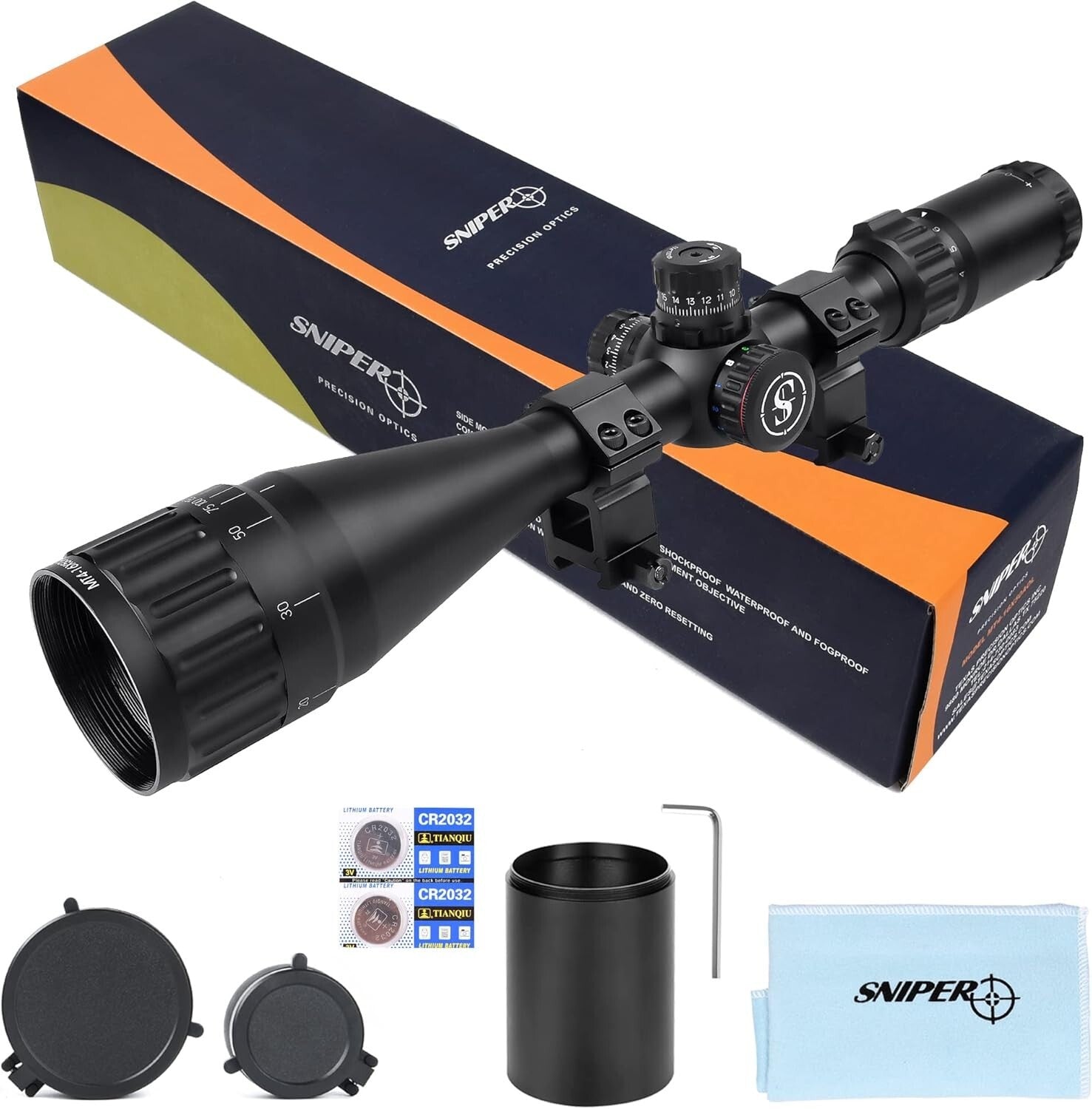 Adjustable Objective 4-16X50 Scope - Perfect for .308 Rifles and Beyond
