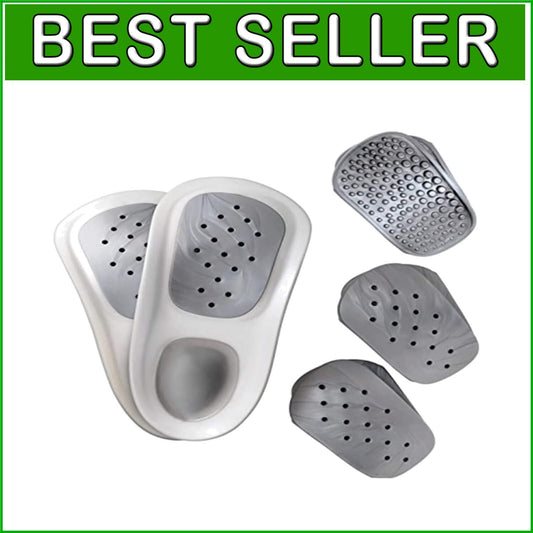Advanced Orthotic Insoles with Bio-Lock Heel Cup - Pain Relief for Feet & Back