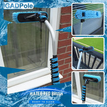 Load image into Gallery viewer, Extendable 24ft Window &amp; Solar Panel Cleaning Kit with Durability &amp; Precision