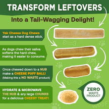 Load image into Gallery viewer, Delicious Odorless Yak Cheese Dog Chews - Perfect for Medium Breeds - 6 Count