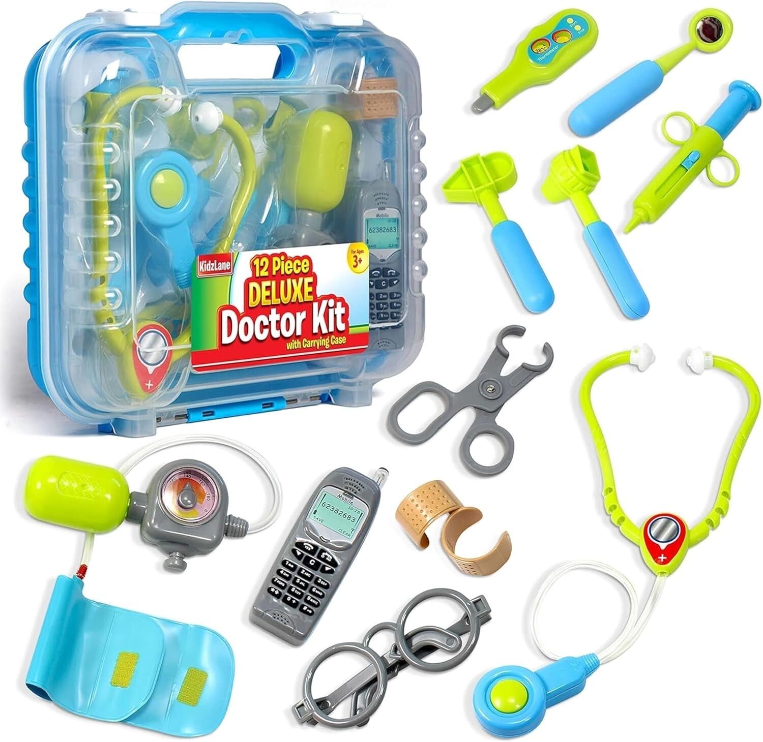 Children's Realistic Doctor Kit with Stethoscope - Safe & Engaging Toy Set