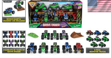Load image into Gallery viewer, Grave Digger 40th Anniversary Monster Truck Set - Kids 3+ with Bonus Accessories