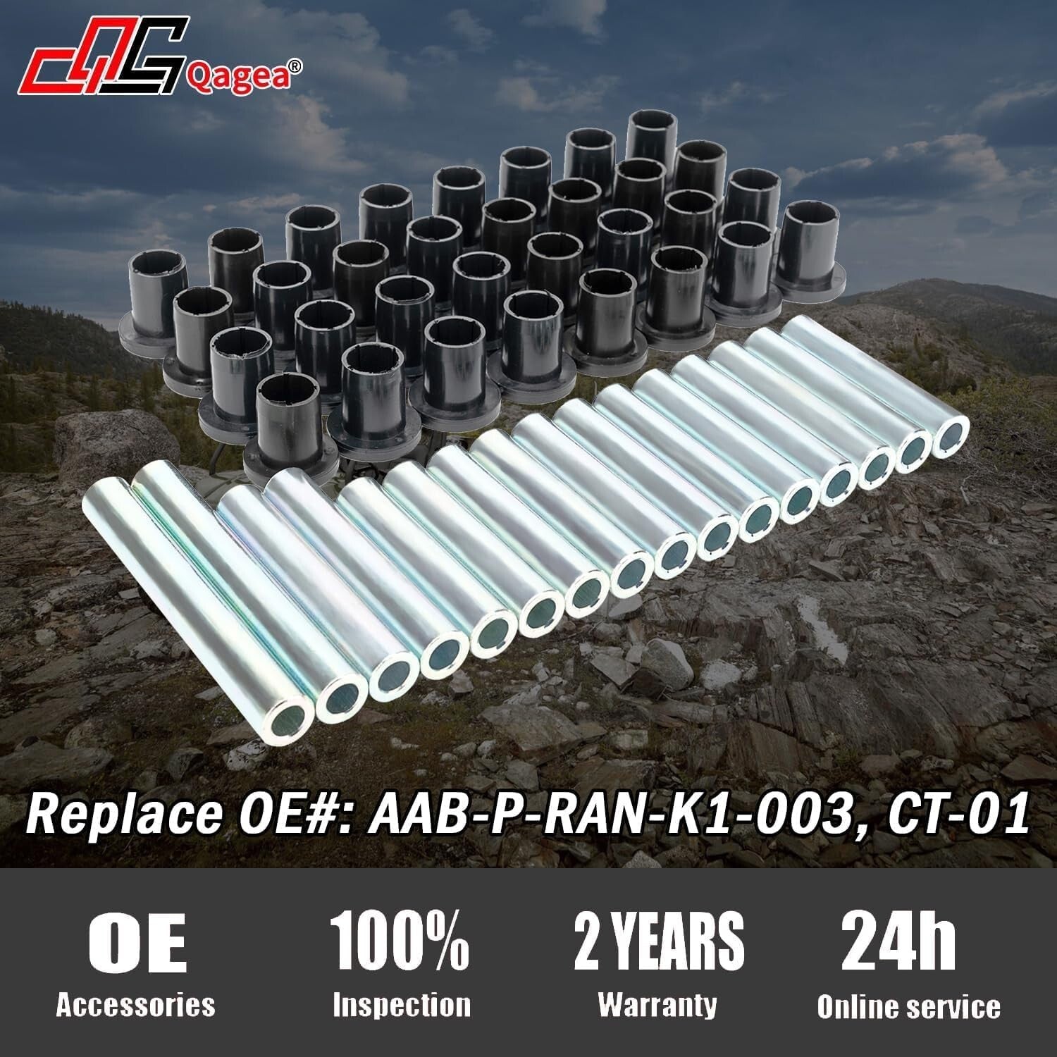 Enhanced UHMW A-Arm Bushing Kit for Polaris Ranger - Smooth Operation Guaranteed