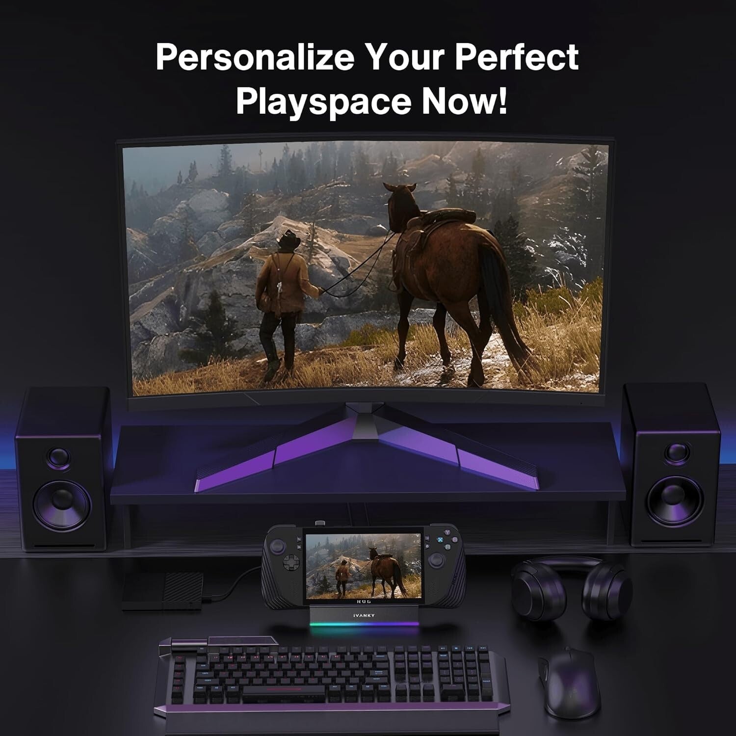 Ultimate 14-in-1 Dock with Fast 100W Charging & 4K Display for Gaming Consoles