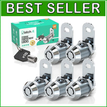 Load image into Gallery viewer, Secure Your Valuables: 5-Pack 7/8” RV Storage Locks with Trusted Tubular Keys