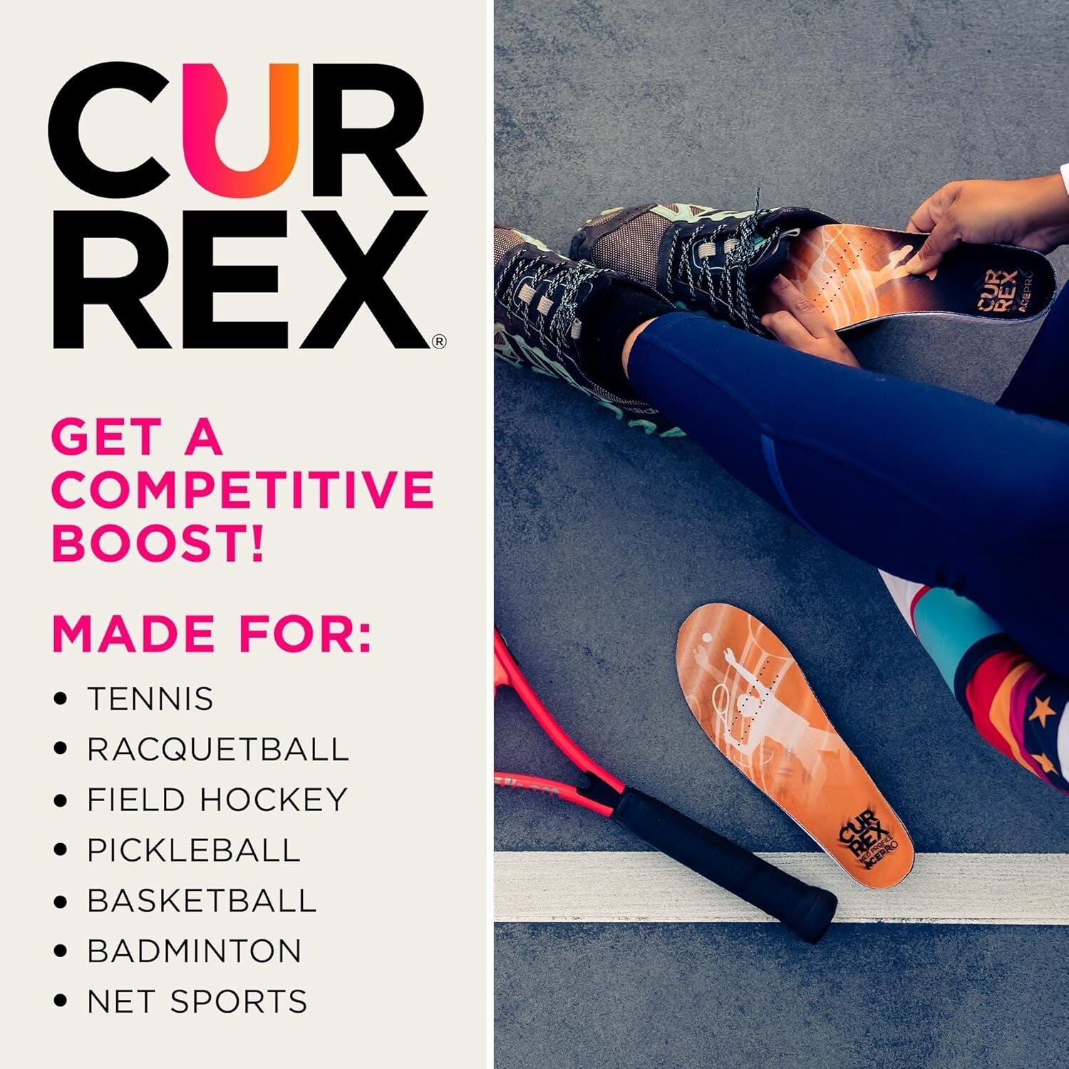 Dynamic Arch Support Insoles for Men and Women - Maximize Athletic Performance