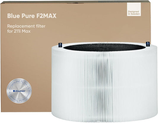 Lightweight Blue Pure F2MAX Air Replacement Filter - HEPASilent Technology