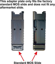 Load image into Gallery viewer, Ultra Lightweight CNC Machined Titanium Adapter for Glock 17/19 MOS Models