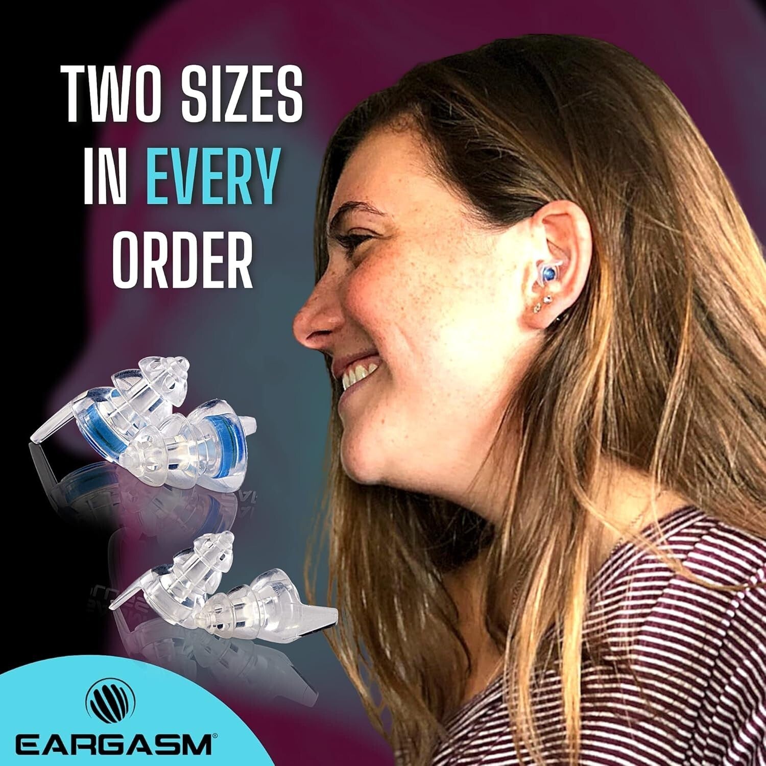 Custom Fit Earplugs for Smaller Ear Canals - Noise Protection for All Activities