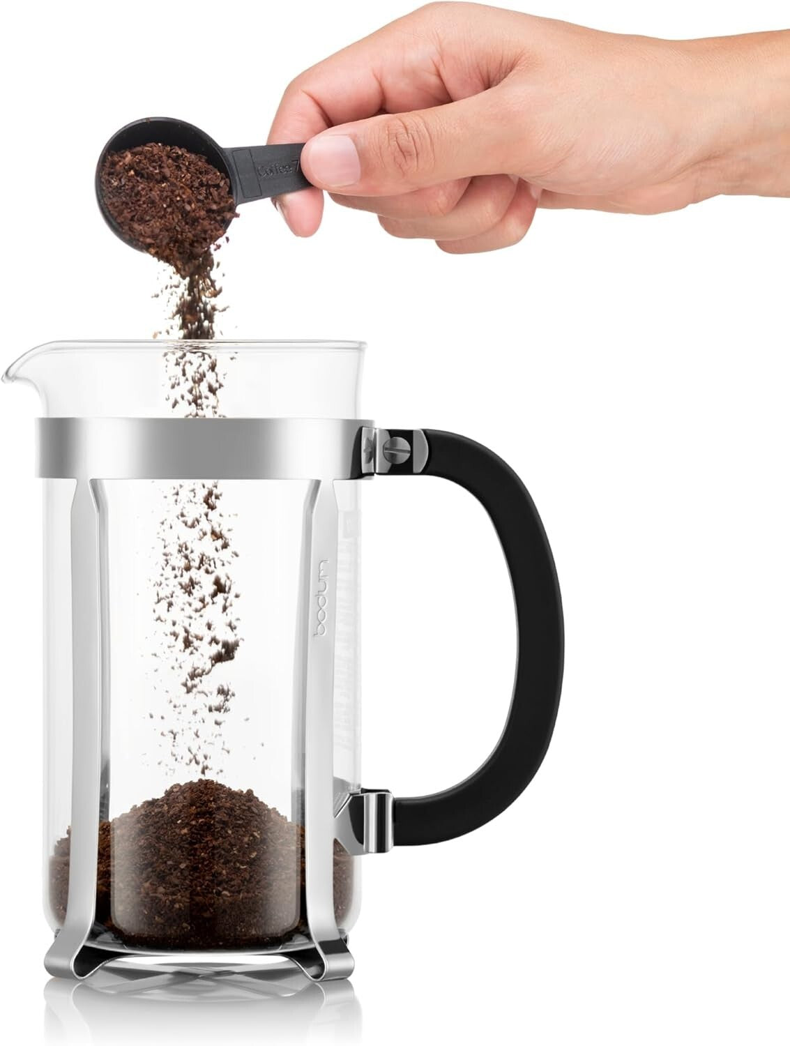Durable 34oz Borosilicate Glass French Press Coffee Maker - Timeless Style