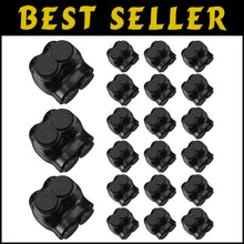 Load image into Gallery viewer, Black Insulated Multi Cable Connectors - Pre-Filled Splice Terminals for Wiring