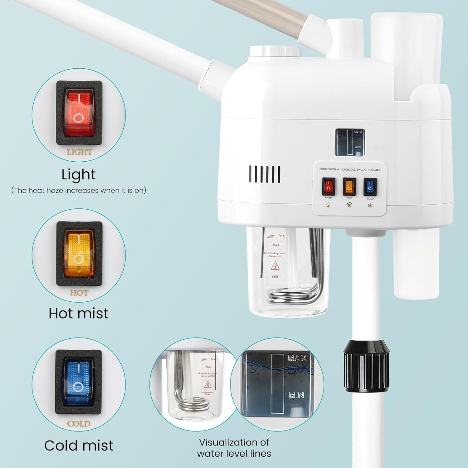 Advanced Facial Steamer with Nano Technology – Moisturizing & Hydrating