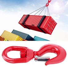 Load image into Gallery viewer, Premium 5-Ton Swivel Hook with Latch – Lightweight &amp; Durable Rigging Solution