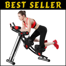 Load image into Gallery viewer, Professional Level Foldable Ab Equipment with Smart Monitor &amp; Resistance Bands