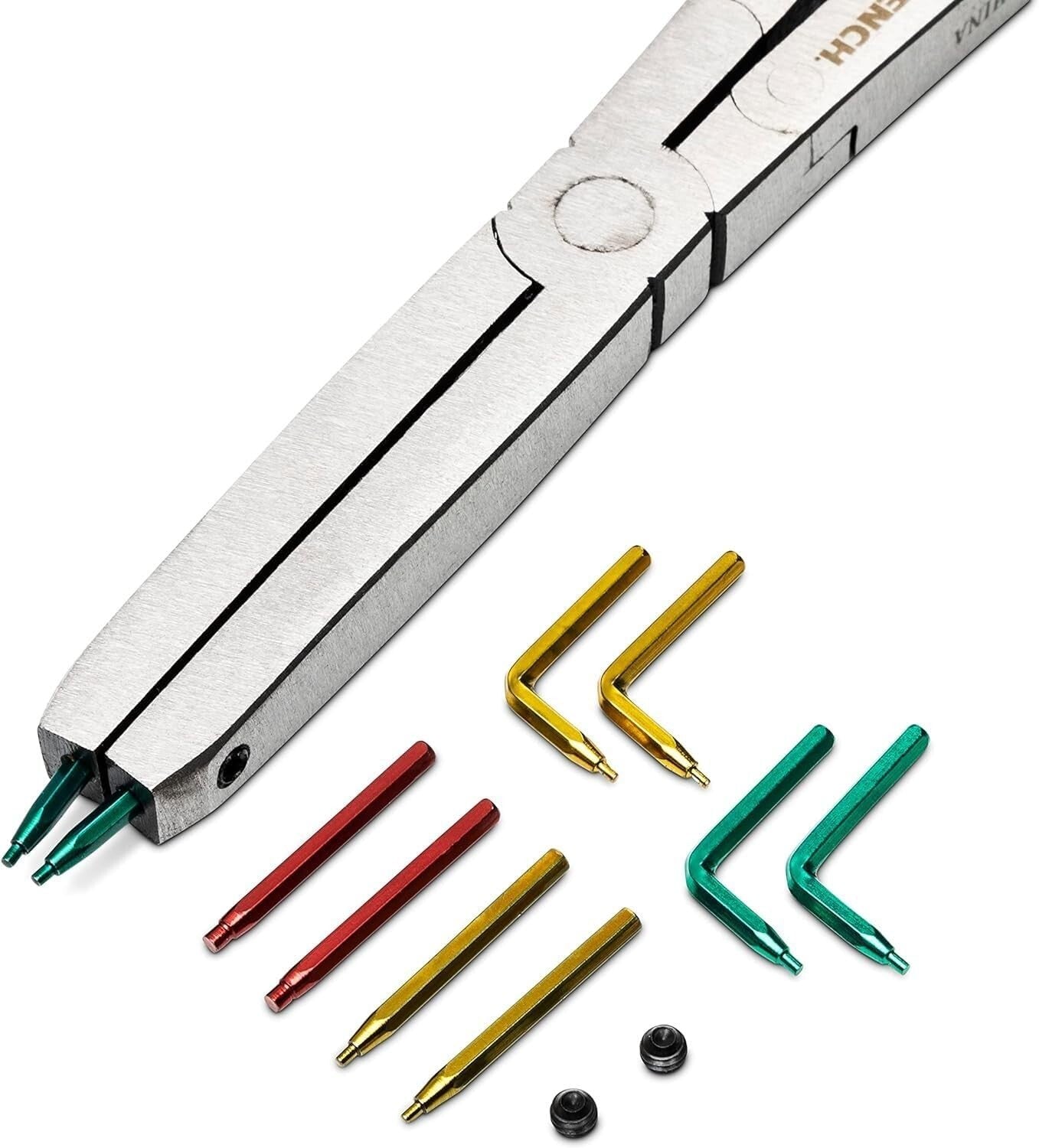 Alloy Steel Double-X External Snap Ring Pliers - Access Tight Areas Easily