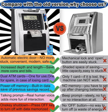 Load image into Gallery viewer, Fun ATM Piggy Bank for Kids - Auto Coin Recognition, 4-Digit PIN &amp; Voice Prompts