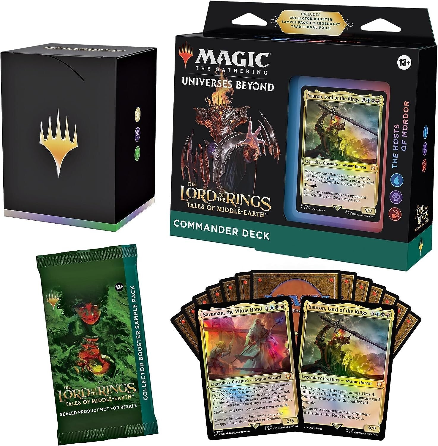 Magic: The Gathering - The Lord of the Rings Commander Deck Bundle (Pack of 4)